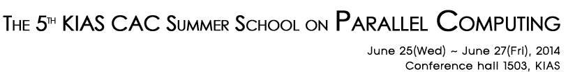 2014 CAC Summer School
